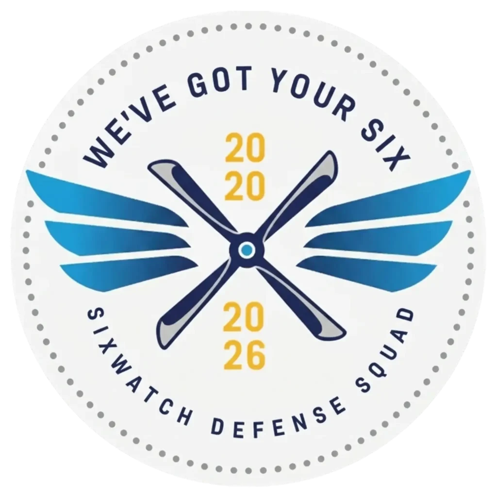 Badge we`ve got your six