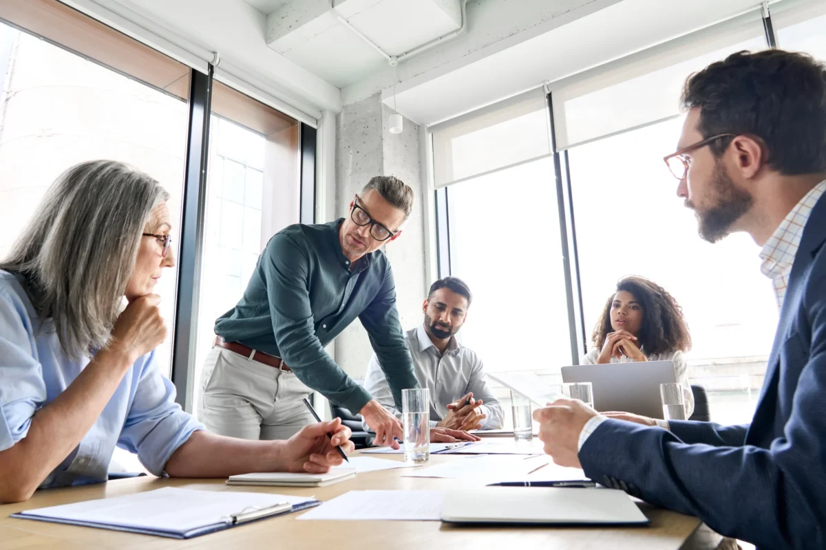 Business Application consultant mapping systems and integrations with a client team